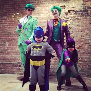 Neil Patrick Harris and family on Halloween 2014